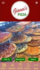 Restaurant & pizza mobile apps