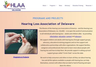 Hearing Loss Association of America – Delaware Chapters
