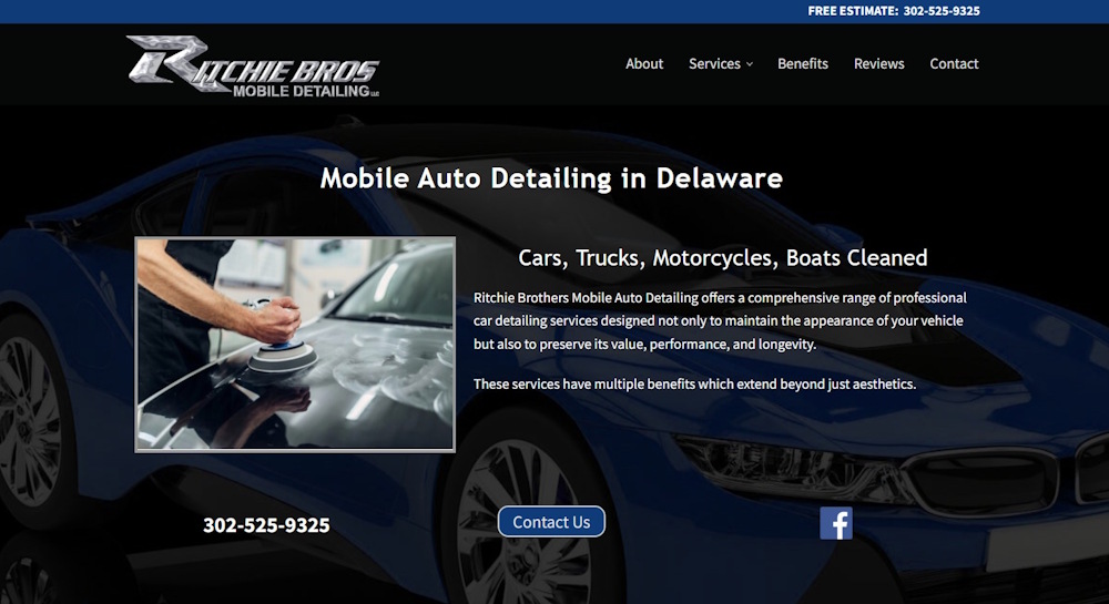 Ritchie Bros Mobile Detailing of Delaware