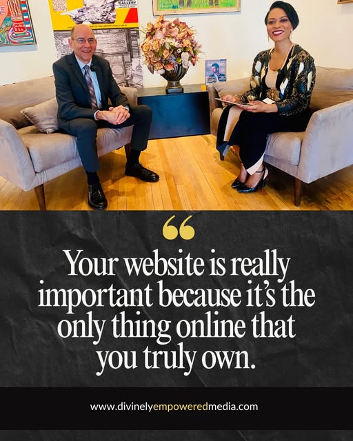 Webmaster Ray on the Divinely Empowered TV Show